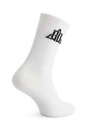 Crew Socks Unisex White