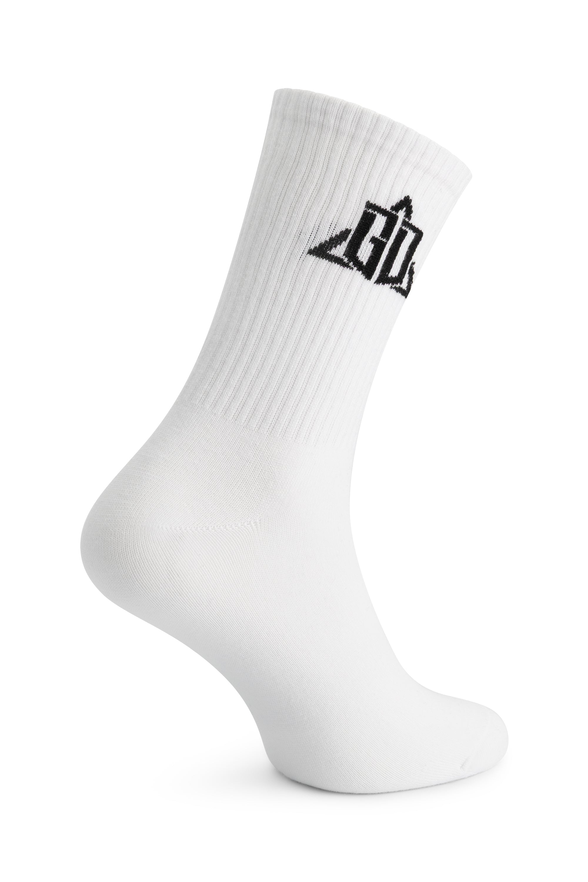 Crew Socks Unisex White