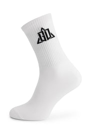 Crew Socks Unisex White