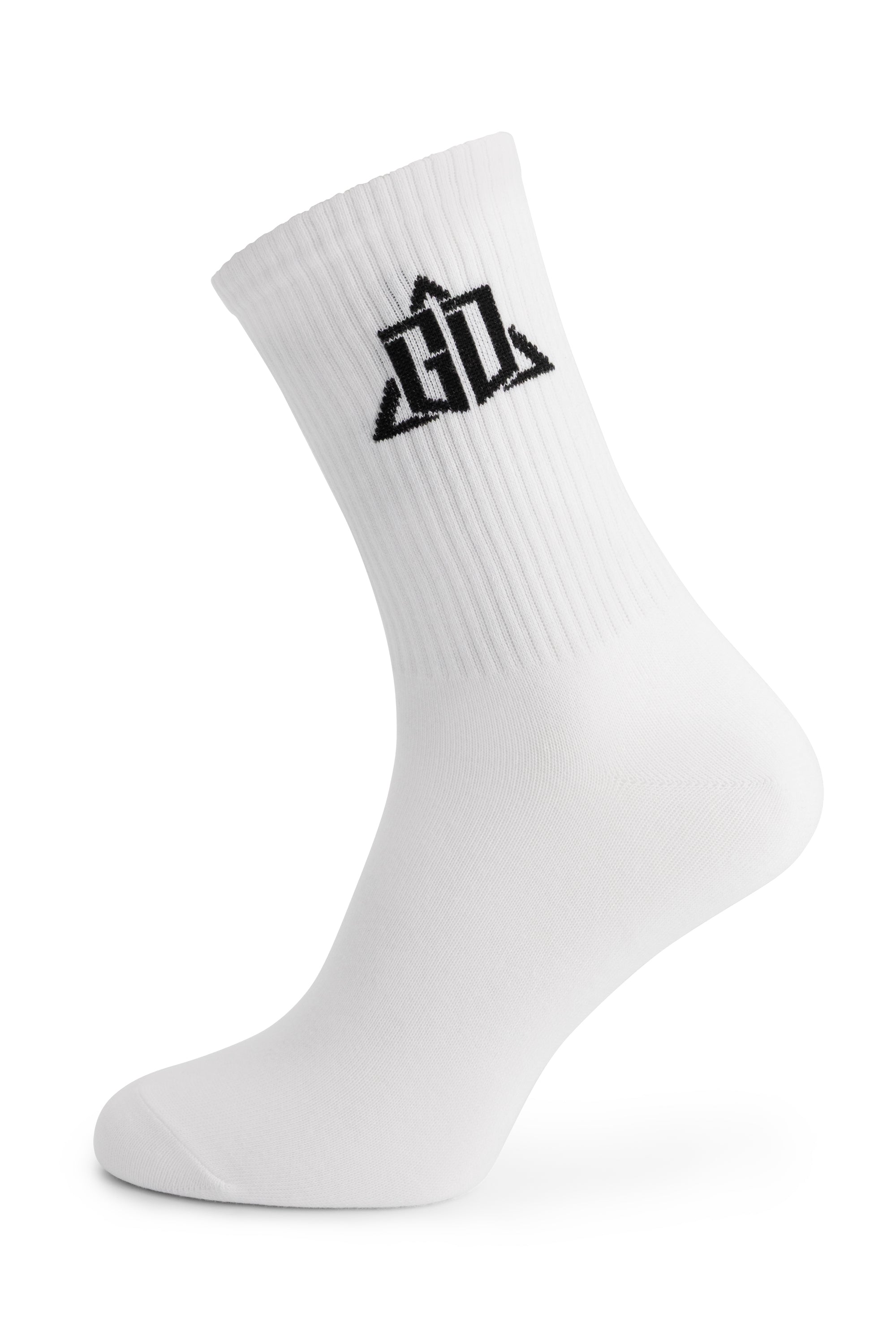 Crew Socks Unisex White