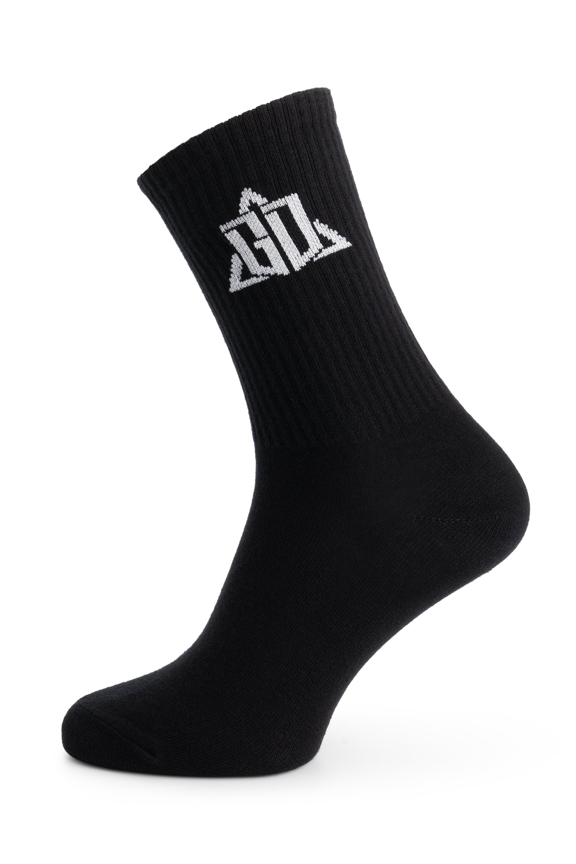 Crew Socks Unisex Black